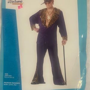 California Costume Collection -  Pimp Costume Adult Plus Size